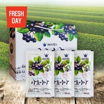 프레시데이 고창 베리월드 아로니아 원액 파우치 30봉(봉당 80ml), 1, 없음/없음/없음