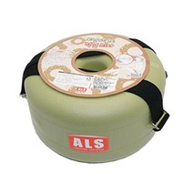 ALS 도넛 다용도 작업의자 대형 그린, 1개