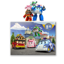 학산문화사.펀클럽 두드림 스콜라스.. 퍼즐모음전, 색상19-직소퍼즐폴리-시청앞에서 24조각/보관용하드케이스포함, 24개