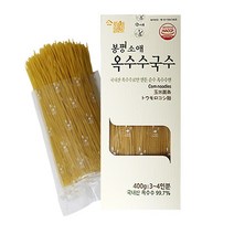 옥수수국수 국내산 옥수수100% 밀가루가 들어가지 않은 순곡물면 옥수수국수400g, 1봉