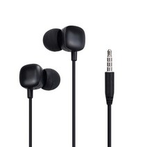 LG Q92/Q52인이어 타입 스테레오 이어폰, SR2371-블랙