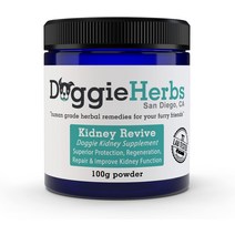 강아지영양제 Kidney Revive - Doggie Herbs의 강아지 신장 건강 치유 보조제