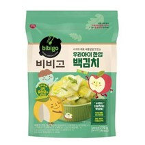 CJ더마켓 집반찬 집밥 가정식 자취템 탑티어 비비고 우리아이한입 백김치 안매운 아이김치 배추 총각 열무 국산 업소용 김치 270G 2개, 14세트