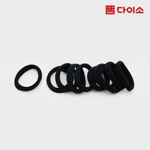[다이소]매듭없는통통머리끈(10개입)-1033550