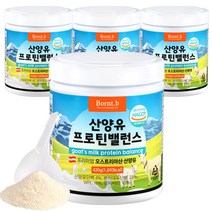 본트비 산양유 프로틴 밸런스, 420g, 4통