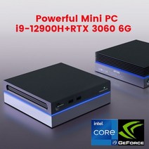 미니PC 일체형PC 고사양 사무용 가정용 산업용저렴한 미니 게임 PC i9 12900H i7 NVIDIA GTX1060 4G Thunde, 01 i7-11370H MX450 2G_04 EU, 04 16GB DDR4 1TB NVMe