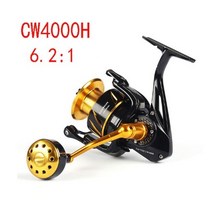 OEM 100% 일본 만든 Lurekiller Saltist CW3000- CW10000 스피닝 지그 릴 스피닝 릴 10BB 합금 릴 35kgs 인박카, CW4000H_One Size, CW4000H
