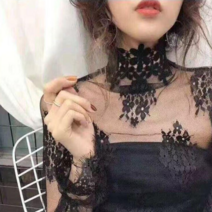 [엔젤D] 당일발송!! 여성 라이크 플라워 레이스 블라우스