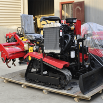 미니 경운기 골타기 밭 흙갈이 캐터필러식 도랑개설 고출력, 퍼플(38-45 성의금)