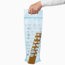 PE 컬러 재사용가능 손잡이지퍼백 슬라이드 빵 생선 면 보관 비닐팩 20개 이케아정품, 라이트오렌지핑크 블루 지퍼백 20매