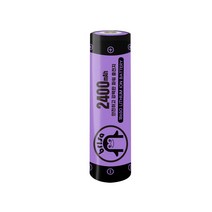 브리사 18650 충전배터리 1200mAh 2400mAh, 퍼플, 2400 mAH, 1개, 1개