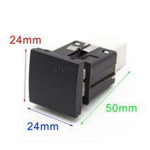 차량용 전기 장판 vw 골프 mk6 jetta 5 mk5 6 caddy eos scirocco 용 맞춤형 자동차 빨간색 led 안개등 트렁크 시트 미러 난방 스위치, 자체 잠금