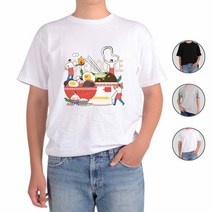 ATOGATO 아이러브 중국집 창업 맞춤 반팔티