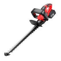 울타리 정원수 관리 다듬기 가지치기 가위 트리밍기계, 29800mAh 배터리2개 10셀 접이식톱