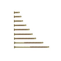 KAE784493직결나사 200개입 8x100mm 철판접시머리, 단일 수량