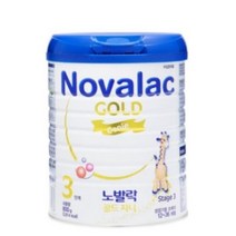 노발락 골드 지니 분유 3단계, 800g, 7개