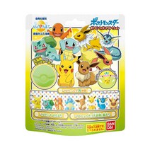 반다이 깜짝달걀 포켓몬스터 입욕제 바스볼 마스코트 피규어 5개입