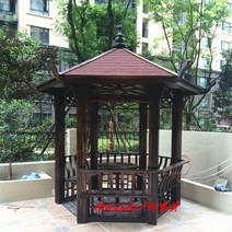 정자 팔각정자 육각정자 나무102862, E 스타일 화려한 타일 육각형 파