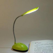미니 스마트 충전식 눈 보호 독서 램프 공부 LED 책상 AAA 배터리 전원 밝기 조절 가능 조명 미포함, [02] 1PC