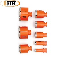 건식 코어 비트 코아날 용접 습식 드릴링 스레드 화강암 대리석 타일 커터 드릴 크라운, 75mm