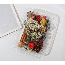 천연 식물 말린 꽃 재료 패키지 DIY 아로마 테라피 왁스 슬라이스 선물 상자 에폭시 수지 보석 만들기 액세, 05 Combined dry