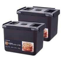 락앤락 김치통의 정석 숨쉬는 김치통, 2개, 14L