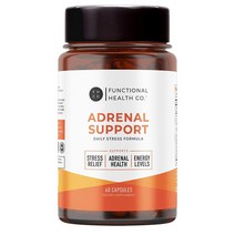FunctionalHealthCo Adrenal Support & Cortisol Manager 아드레날 서포트 매니저 60정