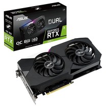 ASUS 듀얼 NVIDIA 지포스 RTX 3060 Ti V2 OC 에디션 게이밍, Graphic Card