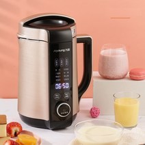 두유 죽 제조기 기계 Joyoung 휴대용 블렌더 전기 느린 과즙 기 지능형 가열 필터리스 및 쌀 붙여 넣기, [02] 카키색, [05] AU, [01] 220V