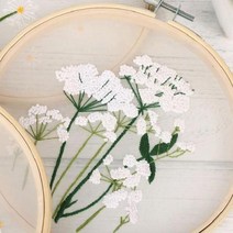 [JS] DIY 프랑스자수 패키지 들꽃 공예 자수도안 ( JS 92000EA ), 본상품