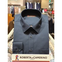 5F [신사] 로베르따 남성셔츠 긴팔 TR링클프리 네이비 95~115호 일반핏 셔츠 RL33059