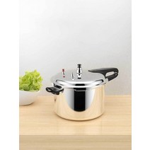 캠핑압력솥 미니 아웃도어 압력 밥솥 18/20/22cm 알루미늄 코팅되지 않은 주방 압력 쿠커 수프 요리 가스, 01 Grey_03 22cm