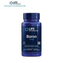 라이프익스텐션 붕소 보론 3mg 100정 식물성 베지캡슐 리보플라빈 비타민B2 Boron