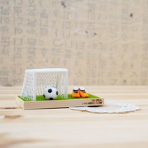 미니미소 미니 축구 세트 (골대 축구공 등_ 색상랜덤) 미니어처