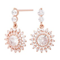 라울스톤 [라울스톤] 14K 골드필드핀 이어링 썬드롭 플라워 여성 패션 데일리 심플 핀 귀걸이