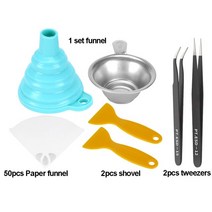 KINGROON-UV 수지 필터 광경화 깔때기 키트 ANYCUBIC 광자 ELEGOO 용 LCD SLA 3D 프린터 여과 도구, [08] B Kit as picture, 8.B Kit as picture