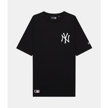 NEW ERA 뉴에라 MLB BIG LOGO OVERSIZED TEE MALE 12195450 빅 로고 오버사이즈 반팔 티셔츠