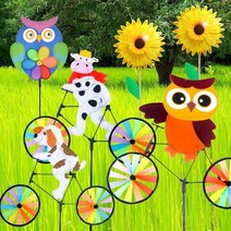 기타 바보사랑[파티쇼](동물바람개비모음)어린이집 정원바람개비, 꽃화분바람개비퍼플