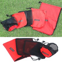 캠핑 용품 수납 메쉬 파우치 5종 세트 백패킹 등산 낚시 아웃도어