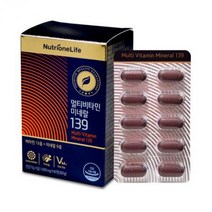 [뉴트리원] 정우성 멀티비타민 미네랄 139 1박스 (60정/2달분), one option, one option, 1개