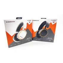 스틸시리즈 아크티스 블루투스 게이밍 헤드폰 SteelSeries ARCTIS 7P 화이트, 박스 99 뉴 19종 아이스 아이스 5 블랙