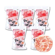경북 울진 홍게 붉은 대게 다리파지살 175g x 5팩 제철별미, 단품, 단품