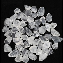 자갈 인테리어 백수정(50g) 크리스탈 바닥 장식 꾸미기, 4 백수정 대형, 50g, 1개