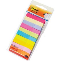 3M -포스트잇 인덱스탭 형광10색 670-MP 63693