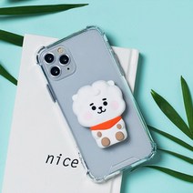 BT21 베이비 버블리 팝톡 휴대폰 악세서리, RJ, 1개