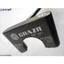 중고 새상품 GRAZR 그레이저 DP-301 퍼터 34인치 SUS304 스테인레스 헤드 전면 100% FULL CNC milled FORGED 프리미엄 단조 퍼터, 없음