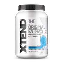 Scivation 싸이베이션 Xtend 엑스텐드 오리지널 BCAA 블루 아이스 소다 90 서빙 1314 g, 1314g, 1개