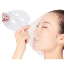피부관리실/병원 납품용 일회용 비닐 마스크팩 커버 100매