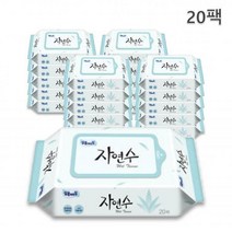 미래 잘풀리는집 자연수 물티슈 휴대용 20매*20pack