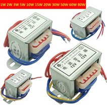 1W 2W 3W 5W 10W 20W 30W 50W 60W 80W 100W 전원 변압기 입력 AC 220V 50HZ 출력 6V 9V 12V 15V 18V 24V Single/Dual